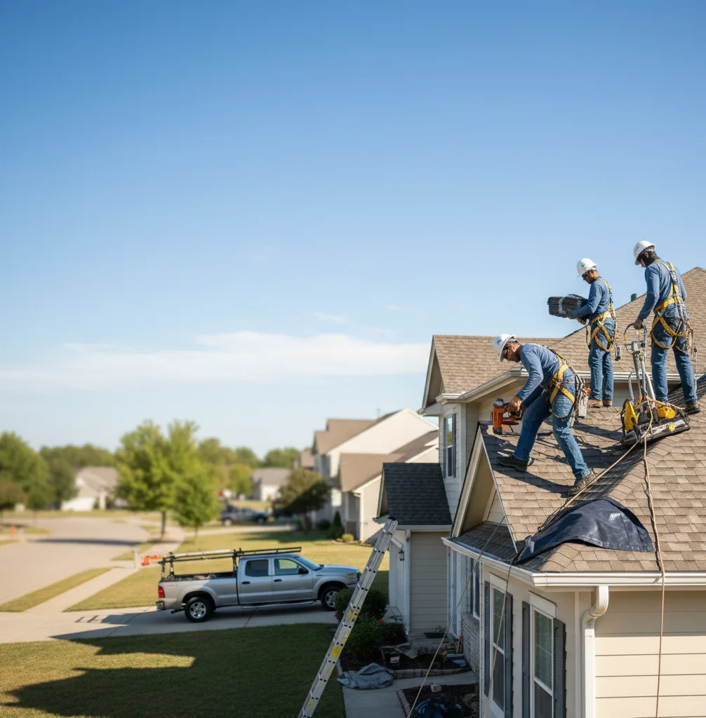 Roof Repair in Fulton